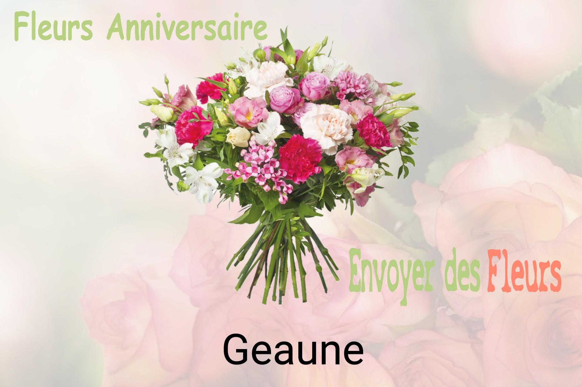Bouquet de fleurs d’anniversaire livré à Geaune